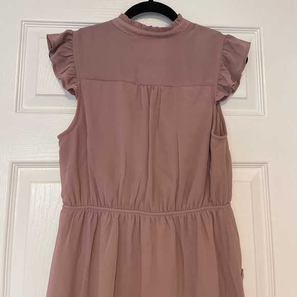 Dusty rose summer dress size L - Picture 5 of 6